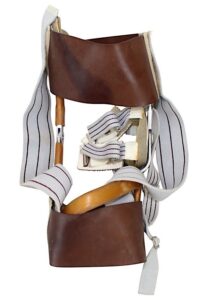 Kenny Stabler Oakland Raiders Game-Used Lenox Hill Derotation Knee Brace