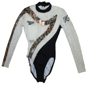 Kerri Strug Worn & Autographed Gymnastics Leotard