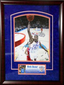 Kevin Durant 20″ x 26″ Autographed and Framed Photo