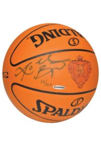 Kobe Bryant Autographed Laser Engraved Logo Basketball