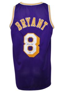 Kobe Bryant Los Angeles Lakers Autographed Road Jersey