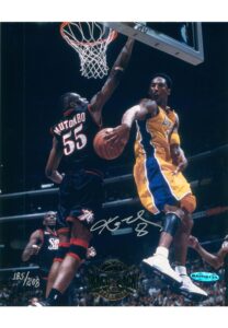 Kobe Bryant Signed LA Lakers 8×10 Back 2 Back Champions Photo