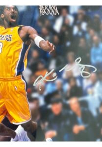 Kobe Bryant Signed Photo