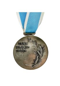 Lake Placid 1980 Winter Olympic Ice Hockey Soviet Union Player’s Silver Medal