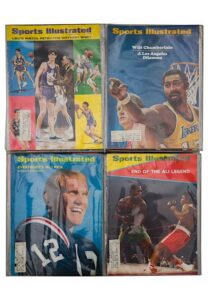 Large Collection Of Vintage “Sports Illustrated” Magazines