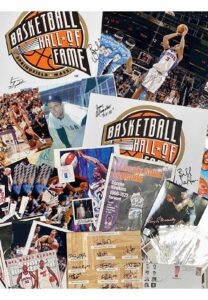 Large Dealer Lot Of Basketball Memorabilia Including Autographed Items