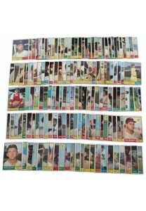 Large Grouping Of 1961 Topps Baseball