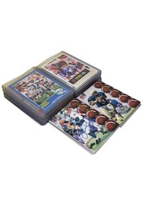 Large Grouping Of Autographed Football Cards