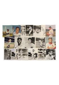 Large Grouping Of Hall Of Famers & Stars Autographed 8×10 Photos