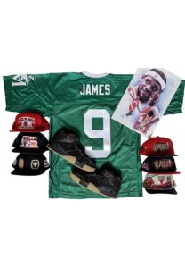 Large Grouping Of LeBron James & Michael Jordan Miscellaneous Memorabilia