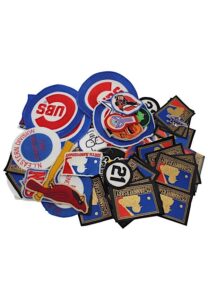 Large Grouping Of Sports Patches Including 2 Roberto Clemente’s, NFL 50th, Two 1984 Cubs, 34 1994 MLB & Many Others