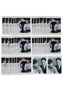 Large Grouping Of Tony Randall & Jack Klugman “The Odd Couple” Dual-Signed Photos