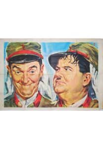 Large Laurel & Hardy Movie Poster