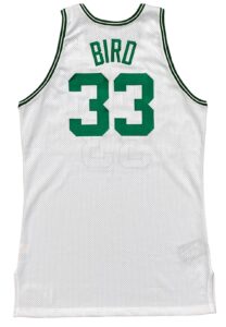 Larry Bird Boston Celtics Signed Pro Cut Jersey