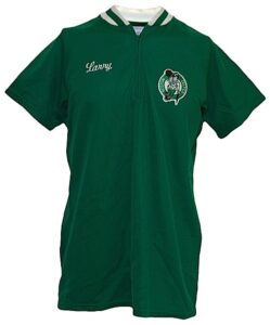 Larry Bird Rookie Era Boston Celtics Worn Shooting Shirt