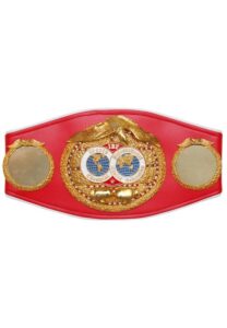 Larry Holmes IBF World Heavyweight Championship Belt