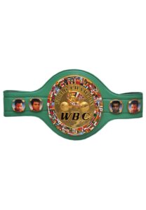 Larry Holmes WBC Championship Belt Signed by Holmes