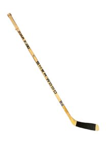 Larry Robinson Game-Used & Signed Stick