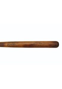 Late 1910s “Shoeless” Joe Jackson Pro-Model YMCA Sidewritten Game Bat