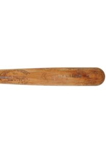 Late 1920s Billy Gleason Post-Career Factory Side-Written Bat