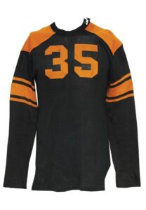 Late 1930s Bill Edwards Baylor University Game-Used Durene Jersey