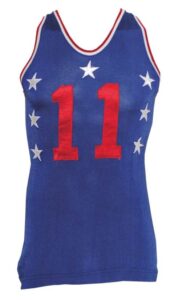 Late 1940’s #11 College All-Star Game-Used Jersey 