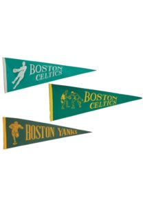 Late 1940’s Boston Celtics & Boston Yanks Pennants