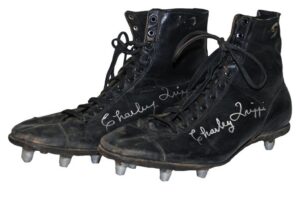 Late 1940’s Charley Trippi Chicago Cardinals Game-Used & Autographed Cleats