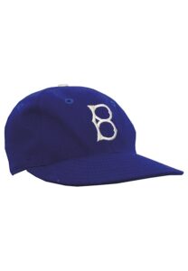 Late 1940’s Original Brooklyn Dodgers Game-Issued Cap