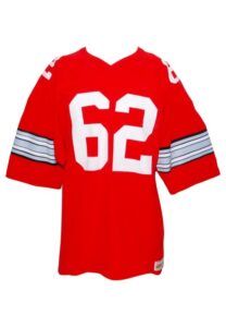 Late 1960s #62 Ohio State University Buckeyes Game-Used Home Jersey