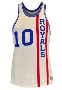 Late 1960s Adrian “Odie” Smith Cincinnati Royals Game-Used Home Uniform