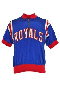 Late 1960s Adrian “Odie” Smith Cincinnati Royals Player-Worn Shooting Shirt