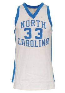 Late 1960s Charlie Scott University of North Carolina Tar Heels Game-Used Home Jersey (Pristine Provenance)