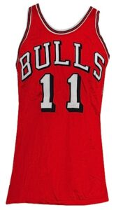 Late 1960s Clem Haskins Chicago Bulls Game-Used Road Jersey