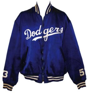 Late 1960’s Don Drysdale Los Angeles Dodgers Worn Dugout Jacket