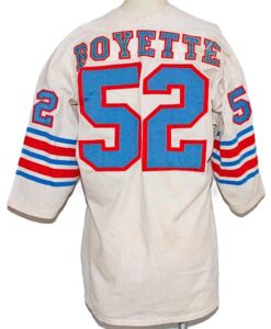 Late 1960s Garland Boyette Houston Oilers Game-Used Road Jersey