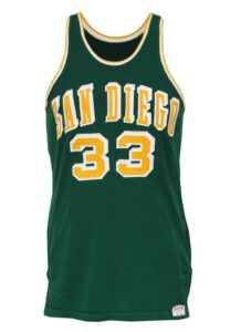 Late 1960s Jim Barnett San Diego Rockets Game-Used Road Uniform