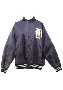 Late 1960s Mickey Lolich Detroit Tigers Player-Worn Satin Jacket