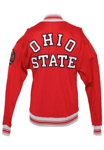 Late 1960s Ohio State Buckeyes Player-Worn Warm-Up Durene Jacket