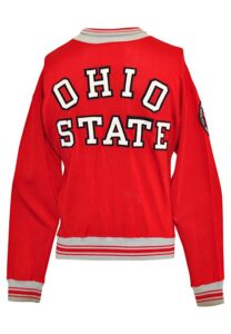 Late 1960s Ohio State Buckeyes Player-Worn Warm-Up Durene Jacket