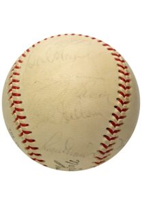 Late 1960s St. Louis Cardinals Team-Signed ONL Baseball Including Maris