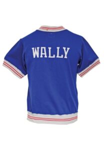 Late 1960s Wali Jones Philadelphia 76ers Worn Shooting Shirt