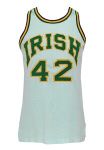 Late 1970s Bill Hanzlik University of Notre Dame Game-Used Uniform