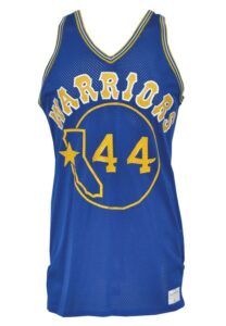 Late 1970s Clifford Ray/Hank McDowell Golden State Warriors Game-Used Road Jersey