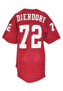 Late 1970s Dan Dierdorf St. Louis Cardinals Game-Used Home Durene Jersey and Cleats