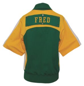 Late 1970s “Downtown” Fred Brown Seattle Supersonics Worn & Autographed Road Warm-Up Uniform