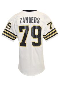 Late 1970s Emanuel Zanders New Orleans Saints Game-Used Road Jersey