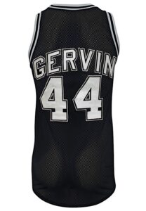 Late 1970s George Gervin San Antonio Spurs Autographed Salesman Sample Jersey