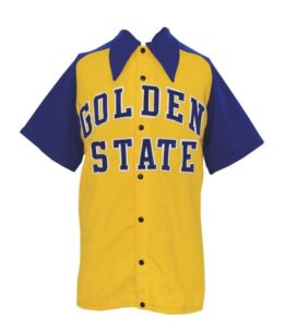 Late 1970’s Golden State Warriors Worn Warm-Up Jacket & Pants with Pair of Game-Used Shorts