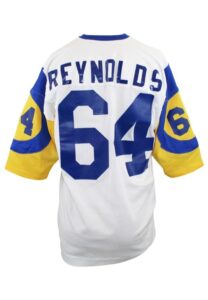 Late 1970s Jack “Hacksaw” Reynolds Los Angeles Rams Game-Used Home Jersey